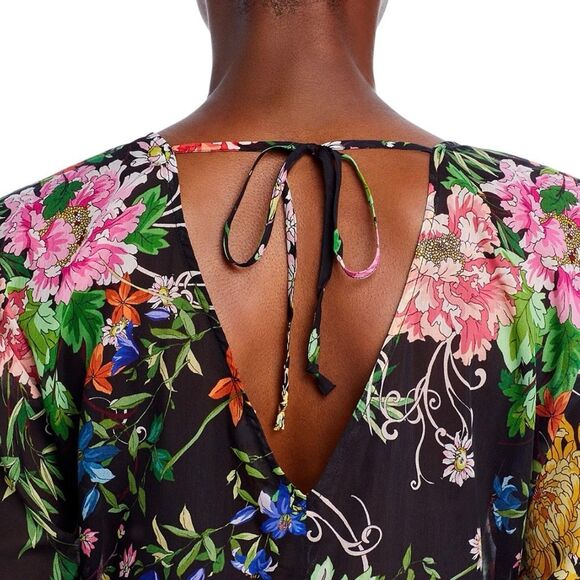 Johnny Was Women's Metalli Notte A-Line Dress Medium - Picture 4 of 14